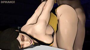 Chun-Li getting pounded