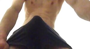 bulging just a little