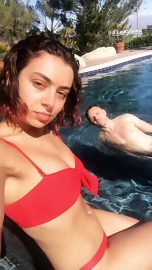 More Charli XCX bikini fun
