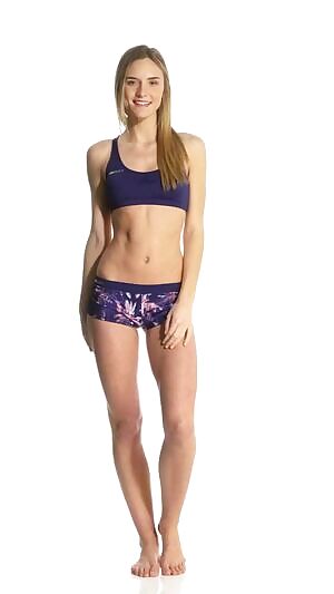 Roxy Tombly sports bra & Keep it Roxy Shorty boyshort