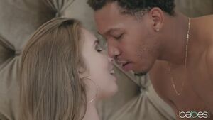 Interracial Kiss Kissing Lena Paul Ricky Johnson
