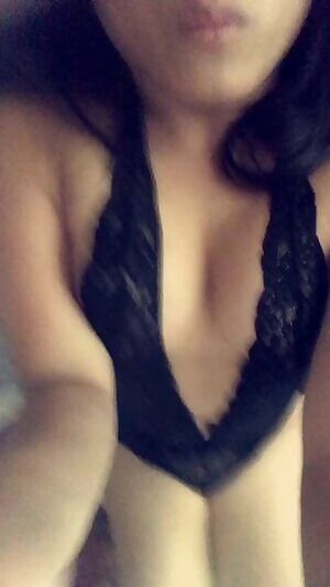 Skimpy black lingerie... who wants to join and cover me full of cum?