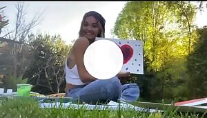 Rita Ora Braless Cardmaking