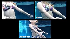 Built a customer mounting rig to test out my underwater cameras. Kinda impressed with myself.