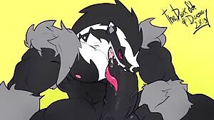 Giving Himself a Poke Job