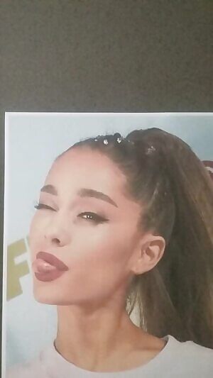 Not mine, but God I love seeing Ari take a huge cumshot