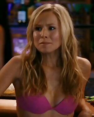 Gosh ! I wanna rail Kristen Bell's Tight Body and cover her with cum from head to toe and watch her lap it up like a good slut