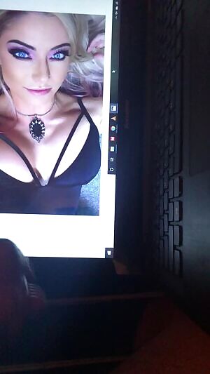 Alexa Bliss Cum Tribute