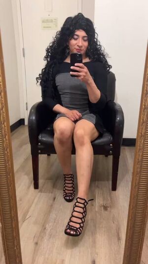 Feet Up Trans Crossdressing Femboy Gay