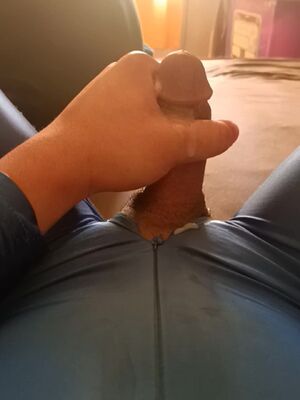 Sloppy Seconds Blue Cock Cum Cumshot