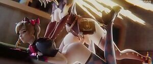 Futa Mercy fucking D.Va