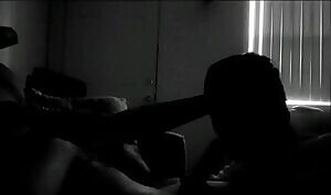 A gentleman always holds his women's hair