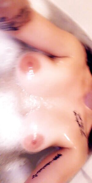 Bubble bath ritual...surprise at the end 👻