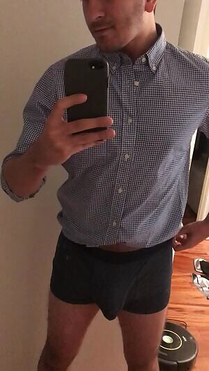 Gif Reveal. Springing out of my tightly packed boxer-briefs