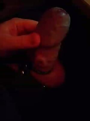 Revealing my big cock head