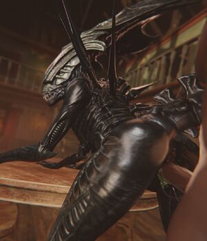 Monster Girls 3D Alien Animation Ass