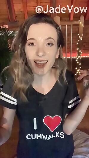 Jade vow ♥️ cumwalk