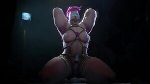 Zarya's morning training