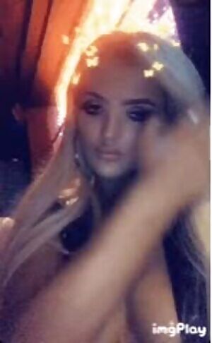 She loves having her tits on show