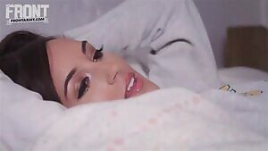 Rosie Jones in a college dorm room