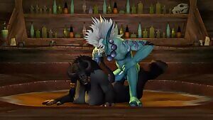 Tauren getting her ass fucked