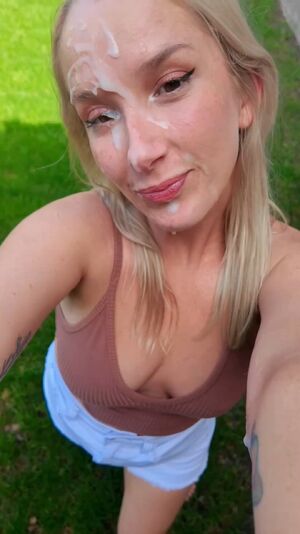 Huge Facials Amateur Facial cumslut