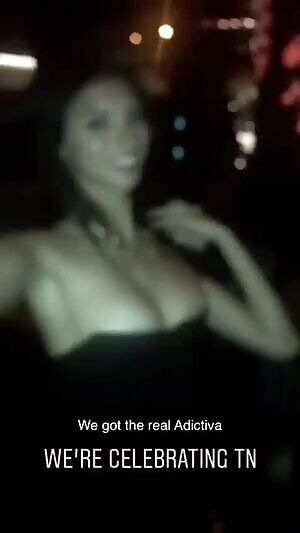 Chanel almost popping out