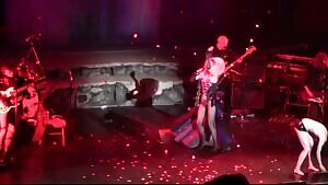 Lena Hall topless in the national tour of Hedwig and the Angry Inch