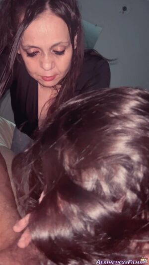 Double Blowjob FFM Interracial POV Sharing