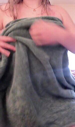 Rubbing myself and not just with lotion ;)