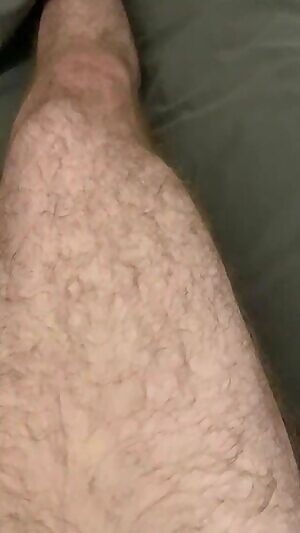 Shooting a hot load all over myself