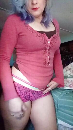 Hot pink cotton leopard print cheeky boy shorts worn 72hrs. Clearance sale going on now. Pm for info and to see my panty drawer album