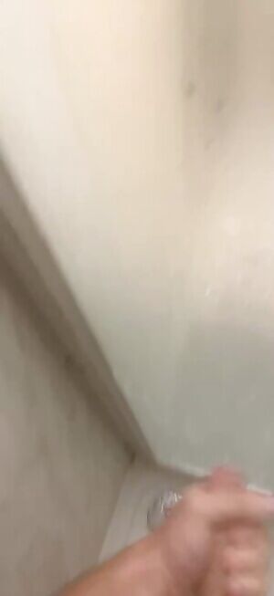 In the hostel shower