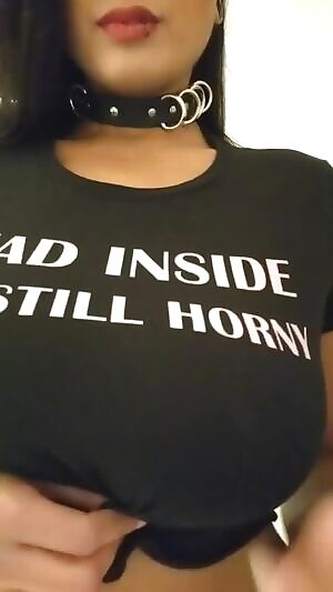 Dead inside, but still horny 😈