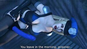 Rachel having some fun with her prisoner Taker POV, full version in comments