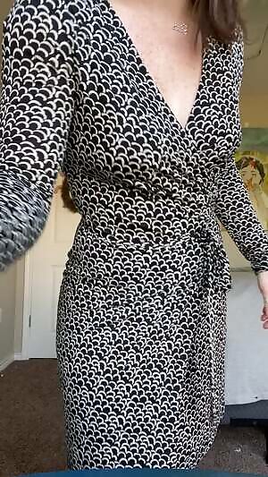 I like this dress but never find a time to wear it.