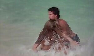 Kelly Brook getting her bikini ripped off