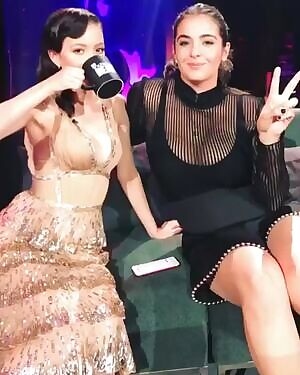 Christian Serratos & Alanna Masterson