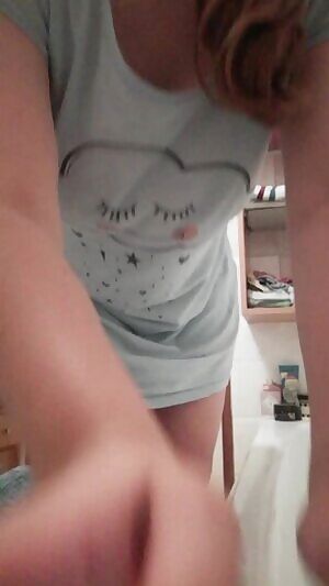 I made a special gif or you with a combination of a panty peel and a booby drop 😏