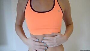 Sports Top Boob Drop