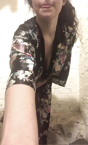 pervert in the apartment stairway