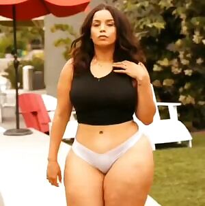 That's all she needs to show, to get you rock hard...