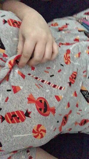 Revealing, massaging and teasing myself