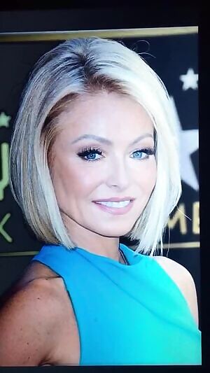Kelly Ripa takes a MASSIVE load from my cock!!!!