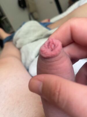 Foreskin Fansly Femboy Male Masturbation Masturbating