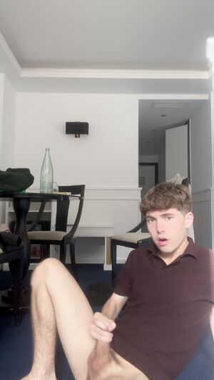 Tight Foreskin (Phimosis) Amateur Cumshot Cute