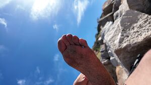 Giantess IRL Dirty Feet