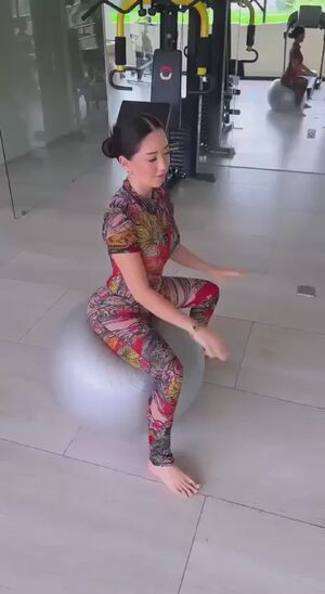 TattedBooty Asian Ass Brunette Bubble Butt
