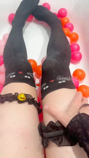 Catboys Feet Knee High Socks Legs