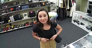 Flashing In A Store